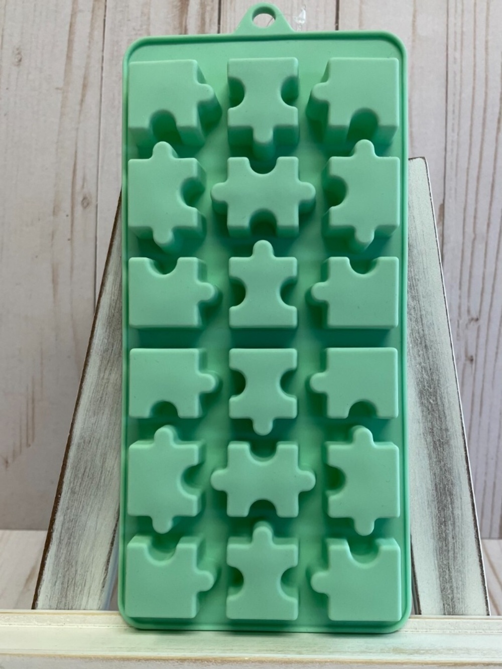 Silicone Shaped Candy Mold Chocolate Gummy Treat Puzzle Pieces Party Fun NEW